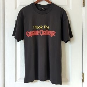 Fruit of the Loom 90's Vintage Captain Morgan Short Sleeve Crewneck T-shirt XL